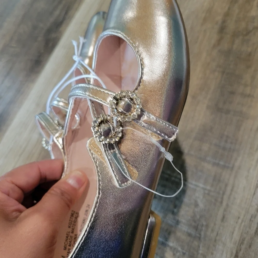 Seychelles Metallic Gold Kids Shoes by